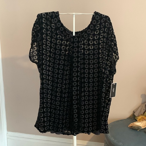 Alfani Tops - Alfani silk and rayon blouse. NWT. Retail 60‎